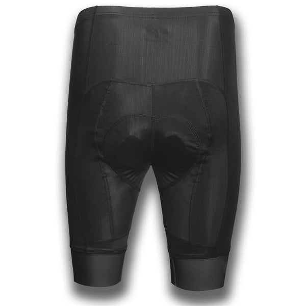 Ascend Men's Black Cycling Short