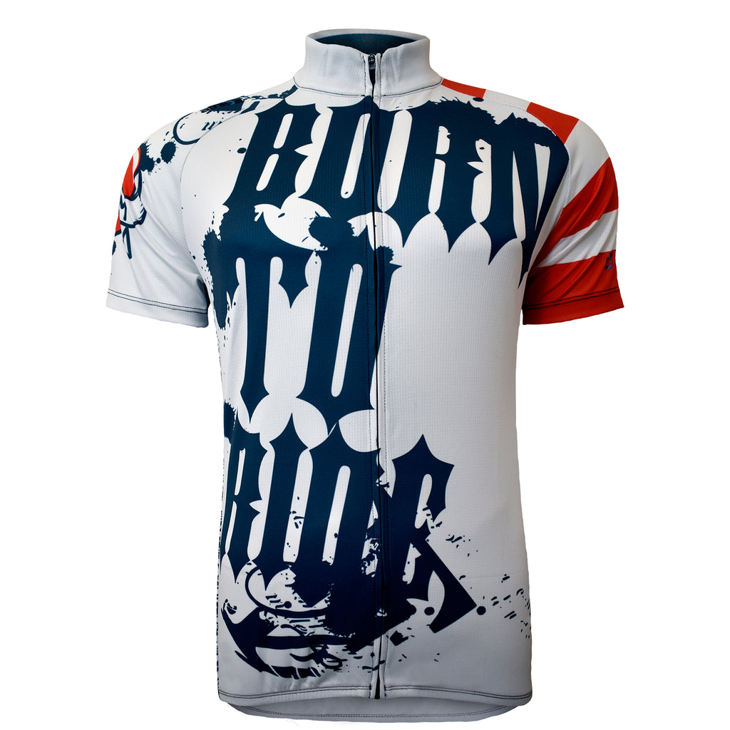 Men's Born to Ride Squad One Cycling Jersey